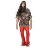 Déguisement Rouge Avec Motifs Hippie Pour Homme