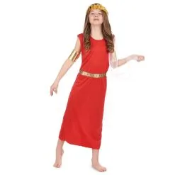 Déguisement Rouge De Petite Romaine