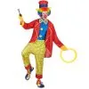 Déguisement Rouge Et Jaune De Clown