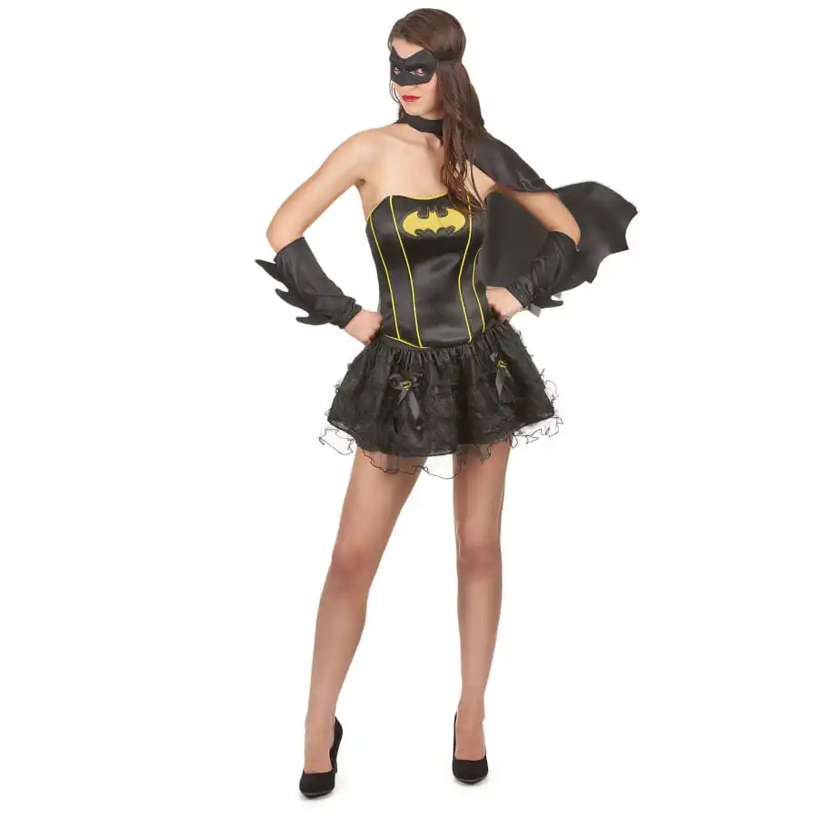 Déguisement Sexy De Batgirl Avec Bustier