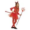 Déguisement Tutu Rouge De Diablesse Pour Enfant