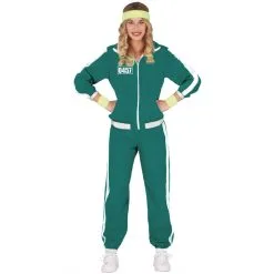 Déguisement Vert De Participant De Jeu Pour Femme