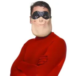 Demi-Masque De Super Hero Large Machoire