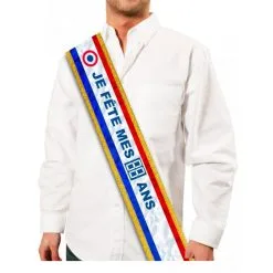 Echarpe D'anniversaire âge Personnalisable