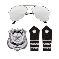 Ensemble D'accessoires De Policier Pour Adulte