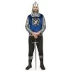 Ensemble De Chevalier Médiéval Bleu Pour Homme