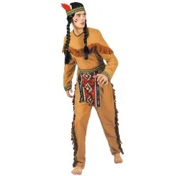 Ensemble Indien Marron Pour Homme