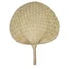 Eventail En Paille Naturelle