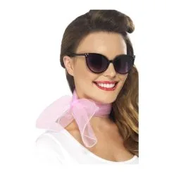 Foulard Rose Années 50