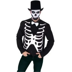 Gilet De Squelette Sans Manches Pour Homme