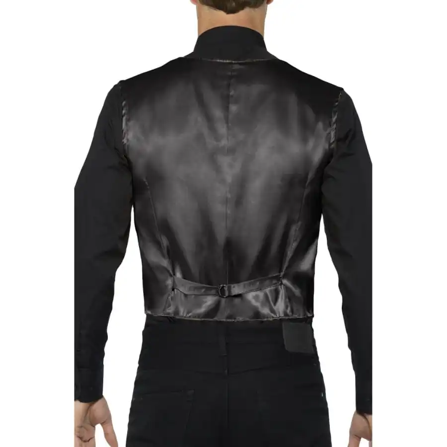 Gilet Noir Ă Sequins Pour Homme â Image 2