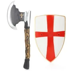 Hache Et Bouclier De Croisé Pour Enfant