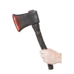 Hache Pleine De Sang