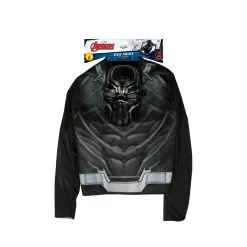 Haut Black Panther Pour Enfant, Avec Masque