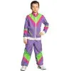 Jogging Années 80 Violet Pour Enfant