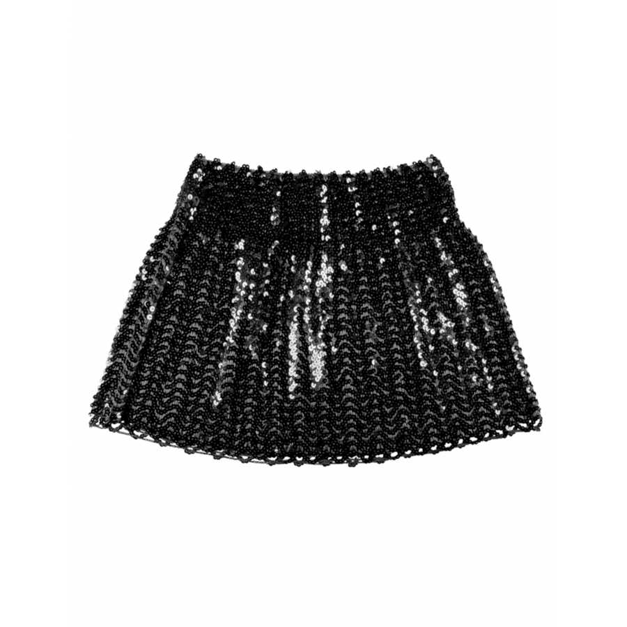 Jupe Disco Noire Ă Sequins â Image 3