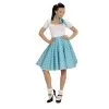 Jupe Turquoise à Pois Avec Foulard, Années 50