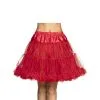 Jupon En Voile Rouge Mi-long Pour Adulte