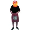 Kilt D'écossais Avec Fausse Fourrure