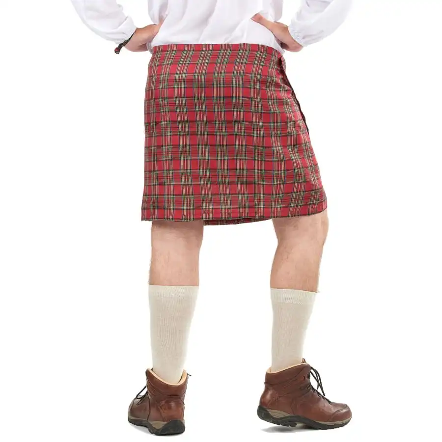 Kilt D'écossais Avec Fausse Fourrure – Image 3