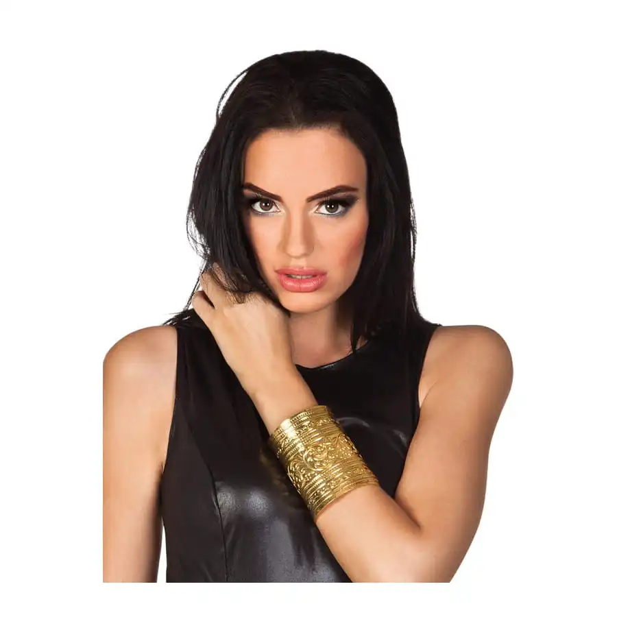 Large Manchette Egyptienne Dorée – Image 2