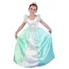 Large Robe Bleue Et Blanche De Petite Princesse