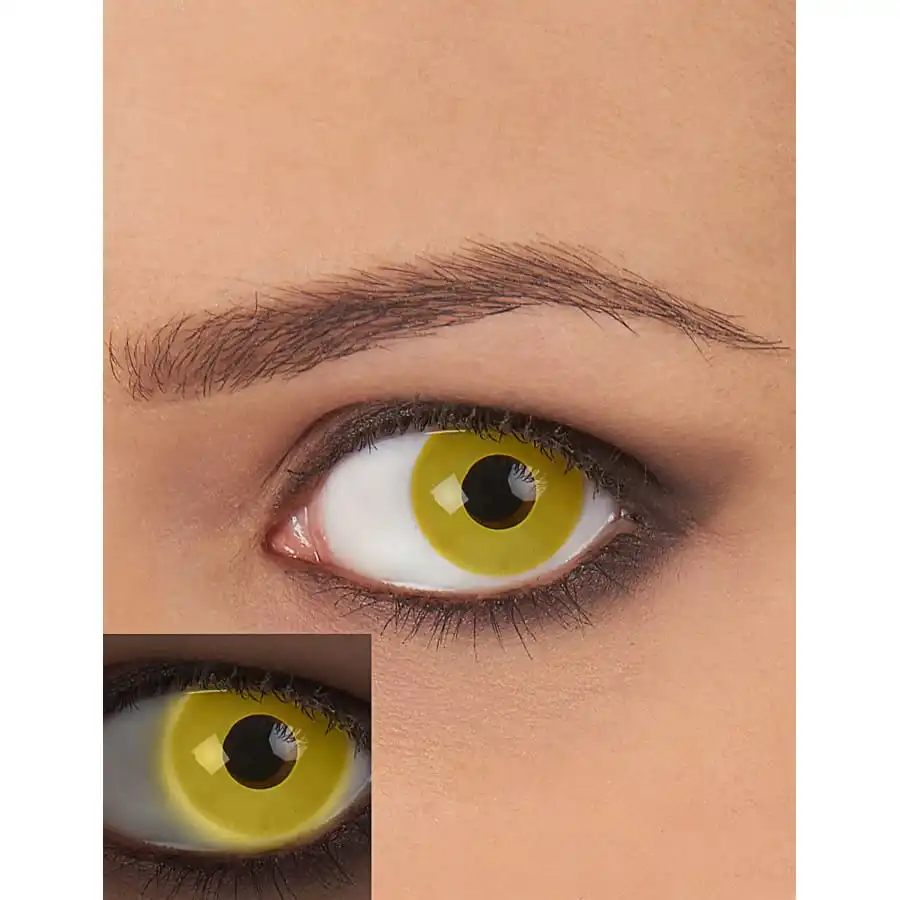 Lentilles UV Jaunes – Image 2