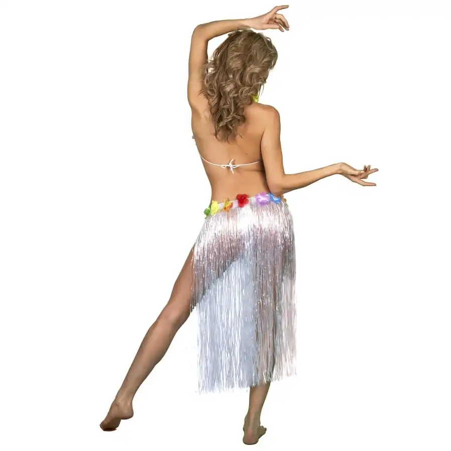 Long Pagne HawaĂŻen Blanc â Image 4