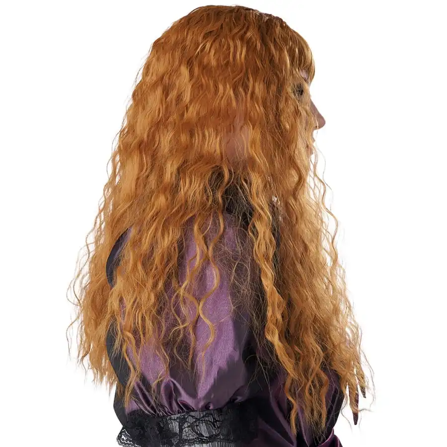 Longue Perruque Rousse Ondulée Pour Enfant – Image 3