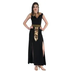 Longue Robe Noire Egyptienne Pour Femme
