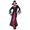 Longue Robe Noire Rouge De Femme Vampire