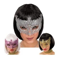 Loup Filigrane Sertit De Paillettes