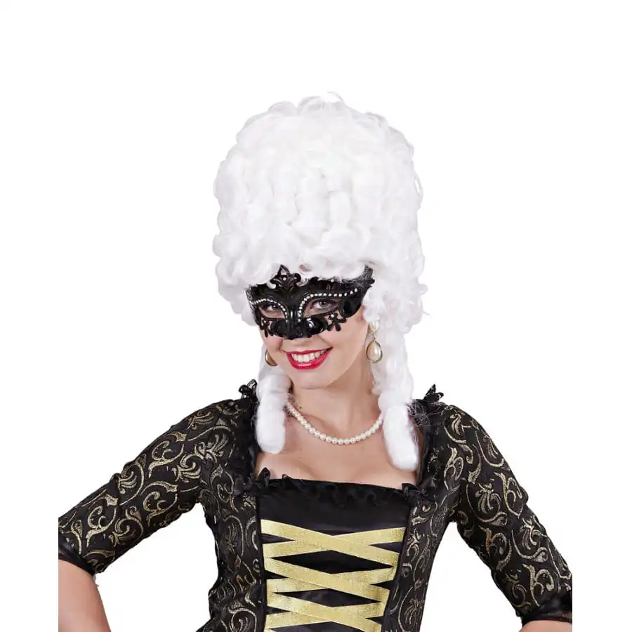 Loup Vénitien En Strass Et Paillettes – Image 3