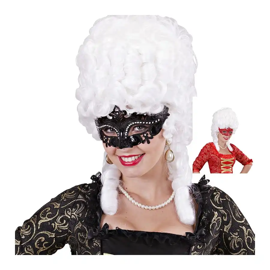 Loup Vénitien En Strass Et Paillettes