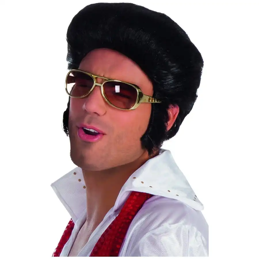 Lunettes Elvis Presley Dorée. Uv400 – Image 2