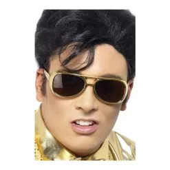 Lunettes Elvis Presley Or