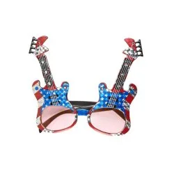 Lunettes En Forme De Guitares De Rock USA