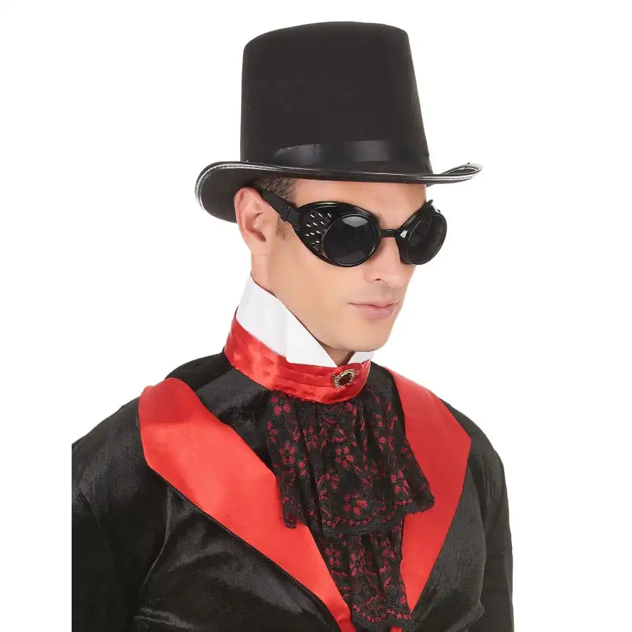 Lunettes Noires De Motard – Image 3