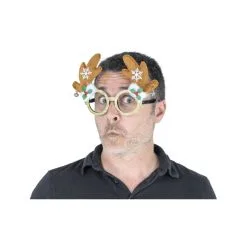 Lunettes Renne De Noël à Paillettes Pour Adulte