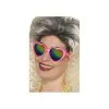 Lunettes Rose En Forme De Coeur