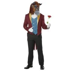 Luxieux Déguisement De La Bête La Belle Et La Bête