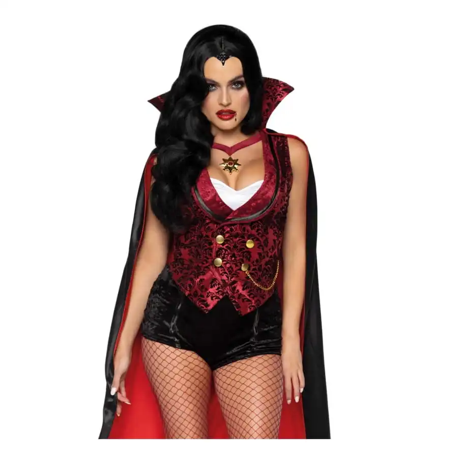 Luxueux Déguisement De Femme Vampire Pour Adulte – Image 3