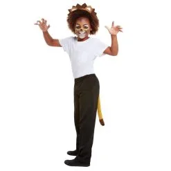 Maquillage De Lion Queue Et Oreilles Pour Enfant