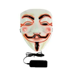 Masque Anonymous Lumineux Taille Adulte