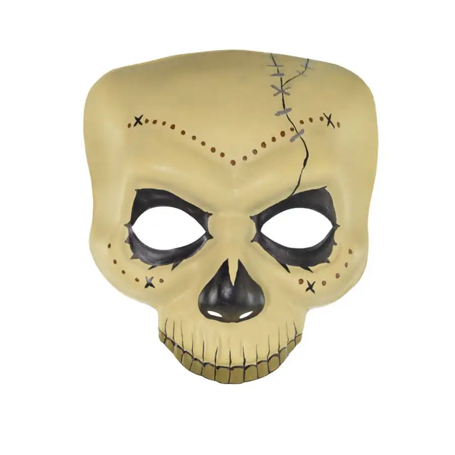 Masque CrĂąne Dia De Los Muertos Haut De Visage