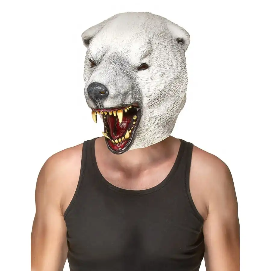 Masque D'ours Polaire Intégral