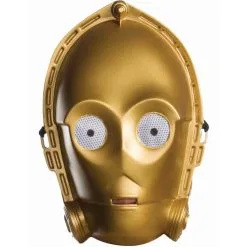 Masque De C3PO Pour Adulte, Modèle Vintage