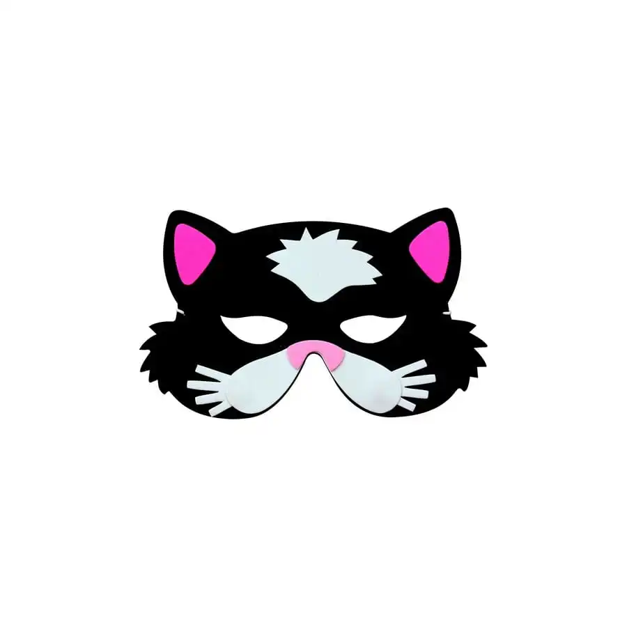 Masque De Chat Pour Enfant, En Mousse