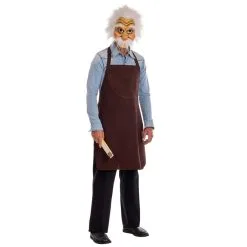 Masque De Geppetto Avec Tablier Pour Adulte