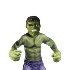 Masque De Hulk Pour Enfant Avec Gants